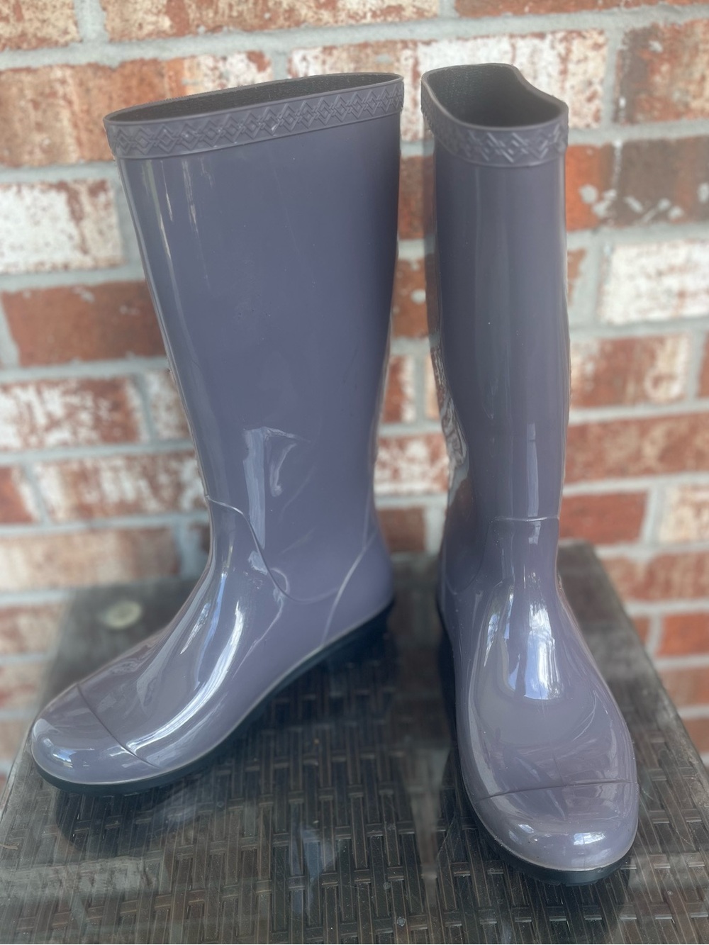 UGG SHAYE NIGHTFALL 6 RAIN BOOTS MID